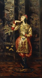 Vaslav Nijinsky i Danse Orientale, 1910