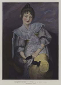 La Petite Vanda af Jacques-Emile after Blanche