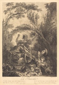 Vippen af Jacques Firmin Beauvarlet after Jean Honoré Fragonard