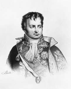 Denis Decres, minister for marine og kolonierne (bw litho)