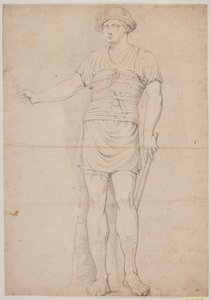 Stående kriger af Jacques Francois Joseph Saly
