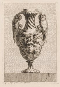 Suite af vaser: Tavle 15, 1746. af Jacques Francois Joseph Saly
