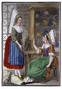 Bondekvinder i Normandie af Jacques Grasset de Saint-Sauveur