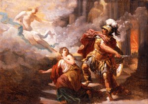 Helen reddet af Venus fra Æneas