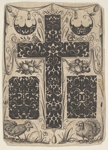 Latinerkors med fugle og mindre motiver, ca. 1614-19.