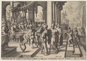 Allegori om en vis konges regering, 1588. af Jacques II de Gheyn