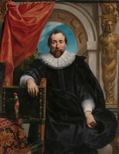 Portrætter af Rogier Le Witer og hans kone, Catharina Behaghel Portræt af Rogier Le Witer, købmand i Antwerpen