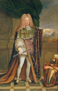 Portræt af Rene de Froulay, greve af Tesse, ca. 1703 (olie på lærred) af Jacques Laumosnier