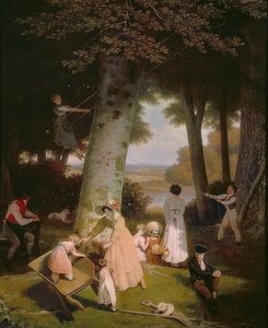 Legepladsen (La Place de Jeux). 1830