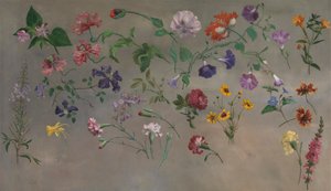 Studies of Flowers [1985, Cormack, YCBA Concise Catalogue] af Jacques Laurent Agasse