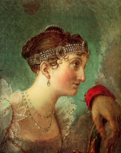 Adélaïde de La Rochefoucauld af Jacques Louis David