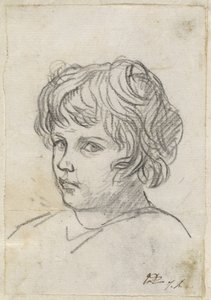 Hoved af en dreng af Jacques Louis David
