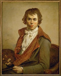 Jaques Louis David, selvportræt ... af Jacques Louis David