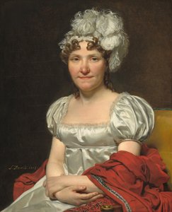 Madame David af Jacques Louis David