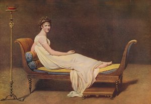 Madame Recamier, 1800, c1915. af Jacques Louis David
