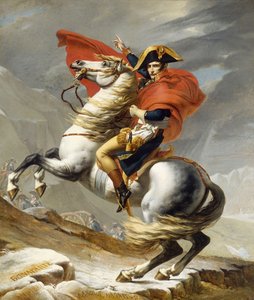 Napoleon krydser Alperne den 20. maj 1800