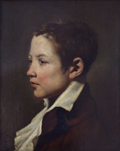 Portræt af en ung dreng af Jacques Louis David