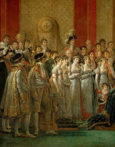 Kroningen af Napoleon i Notre-Dame ... af Jacques Louis David