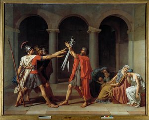 Horatiernes ed af Jacques Louis David