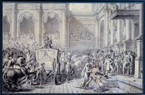 Ankomsten af kejser Napoleon I