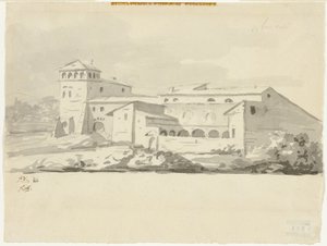 Villa i Campagna af Jacques Louis David