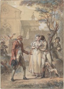 Kysset vendte tilbage af Jacques Louis François Touzé