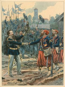 Italien - Den kongelige march af Jacques Marie Gaston Onfray de Breville (Job)