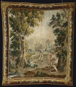 Bueskydning, fra Amusements Champêtres af Jacques Nicolas Julliard