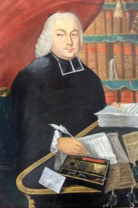 Portræt af Canon Afforty, 1760