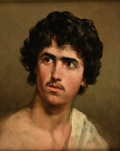 Ung italiener af Jacques Raymond Brascassat