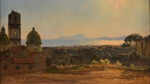 Byudsigt over Italien af Jacques Raymond Brascassat