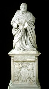 Monument til kardinal Pierre de Berulle (1575-1629) fra karmelitkapellet i Paris af Jacques Sarazin