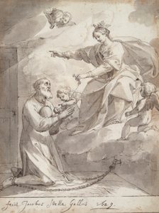 Sankt Philip i fængsel af Jacques Stella