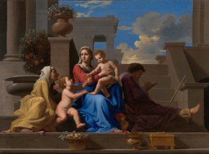 Den hellige familie af Jacques Stella