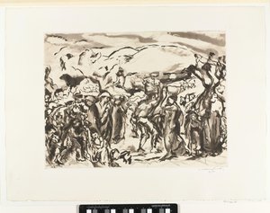 Høstfigurer Friesz, Les Vendanges (original titel) af Jacques Villon