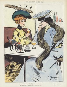 Illustration til Le Rire