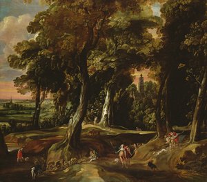 Jægerinden Diana af Jacques d Arthois