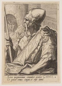 Gad, fra Jakobs tolv sønner af Jacques de Gheyn II