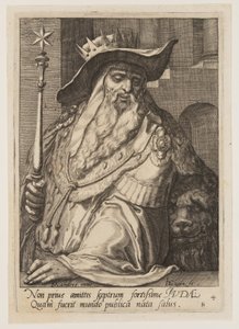 Juda, fra Jakobs tolv sønner af Jacques de Gheyn II