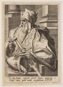 Levi, fra Jakobs tolv sønner af Jacques de Gheyn II