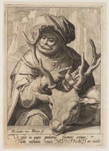 Naphthali, fra Jakobs tolv sønner af Jacques de Gheyn II