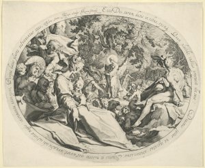 Miraklet med de fem brød af Jacques de Gheyn II