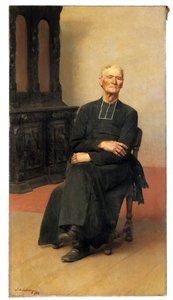 Portræt af en gammel præst af Jacques de Lalaing