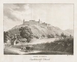 Nedre Østrig, benediktinerkloster i Gottereich af Jakob Alt