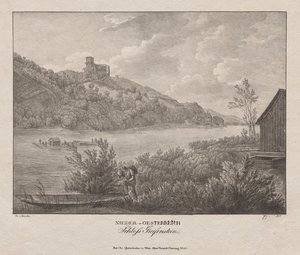 Niederösterreich, Greifenstein Slot af Jakob Alt