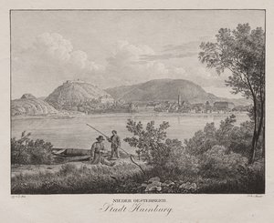 Nieder-oesterreich, Stadt Hainburg af Jakob Alt