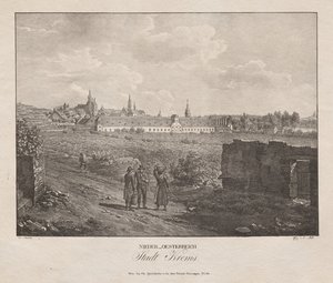 Nedre Østrig, by Krems af Jakob Alt