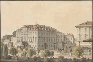 Teatret i Wien, ca 1816.
