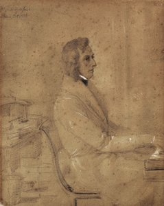 Fryderyk Chopin ved klaveret. af Jakob Götzenberger