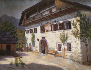 Der Gasthof Pettar i St. Agatha af Jakob Koganowsky